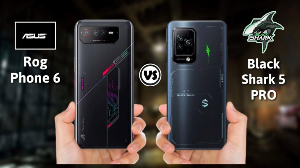 Comparativa entre Black Shark 5 Pro vs el Asus Rog Phone 6